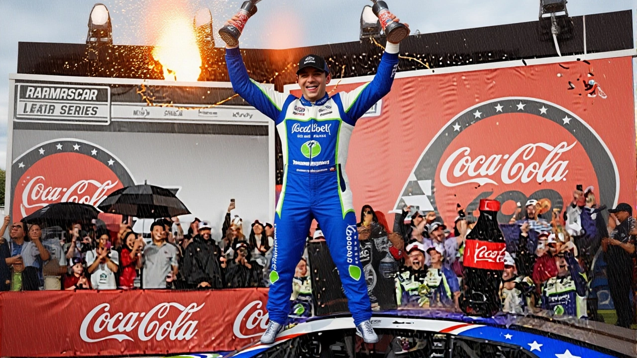 Suarez Wins Rain-Shortened Coca-Cola 600 With Bold Pit Call
